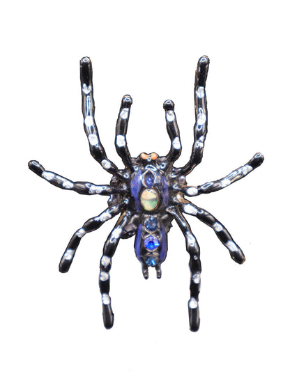 Black Spider Rhinestone Writing Pen
