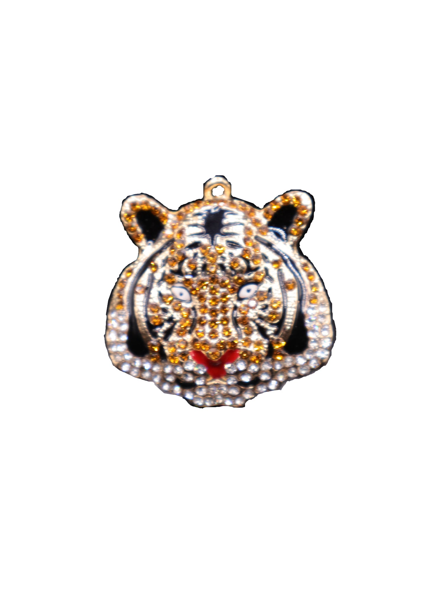 Tiger Black Rhinestone Writing Pen